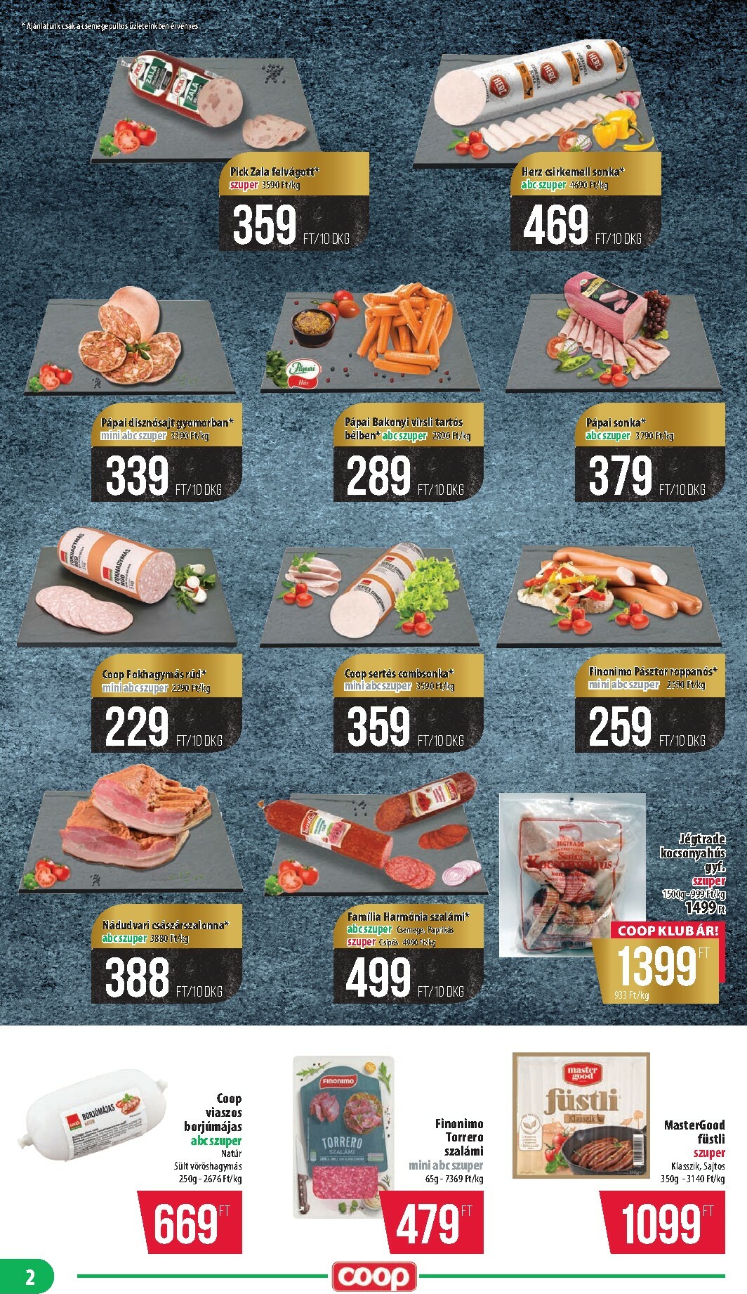 coop - Coop - Mecsek akciós újság, érvényes 11.20. - 11.26. - page: 2