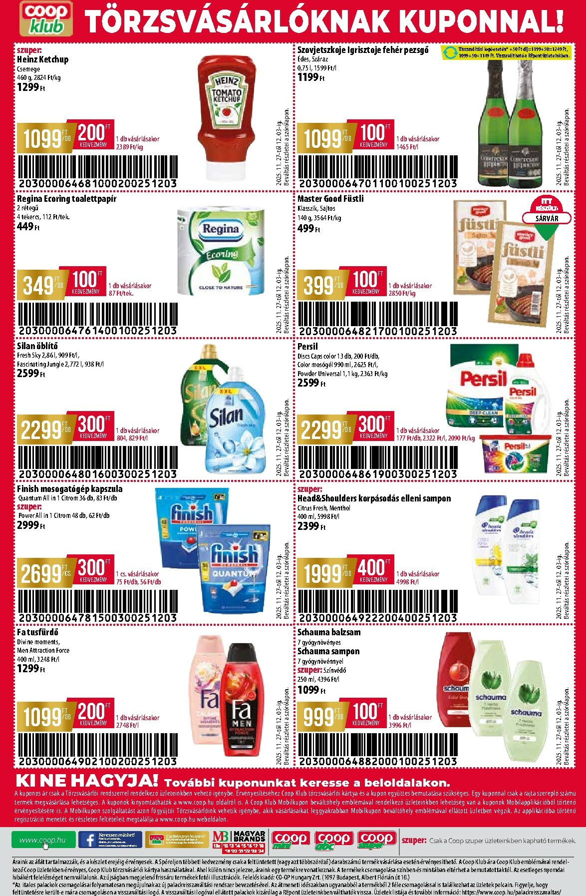 coop - Coop - Alföld - Abc-Szuper akciós újság, érvényes 11.27. - 12.03. - page: 12
