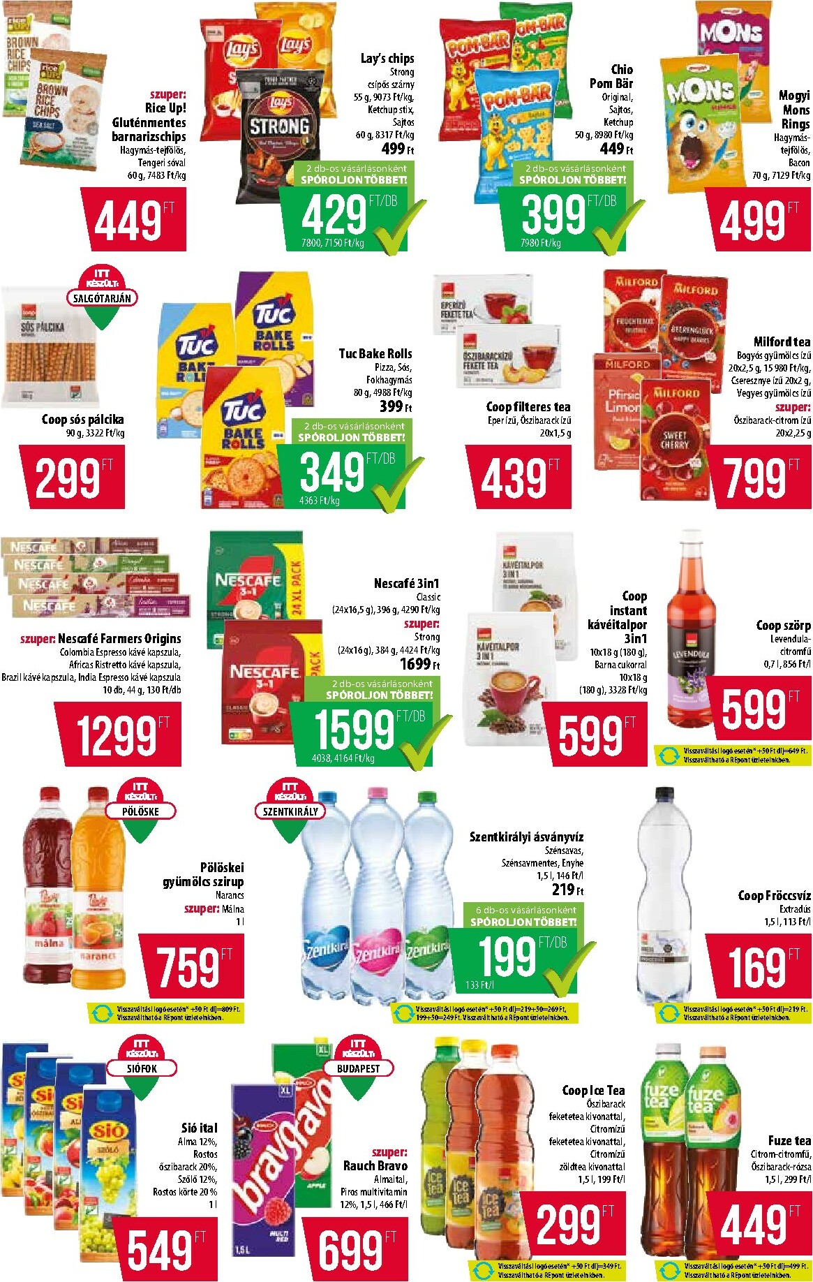 coop - Coop - Abc-Szuper akciós újság, érvényes 11.27. - 12.03. - page: 10