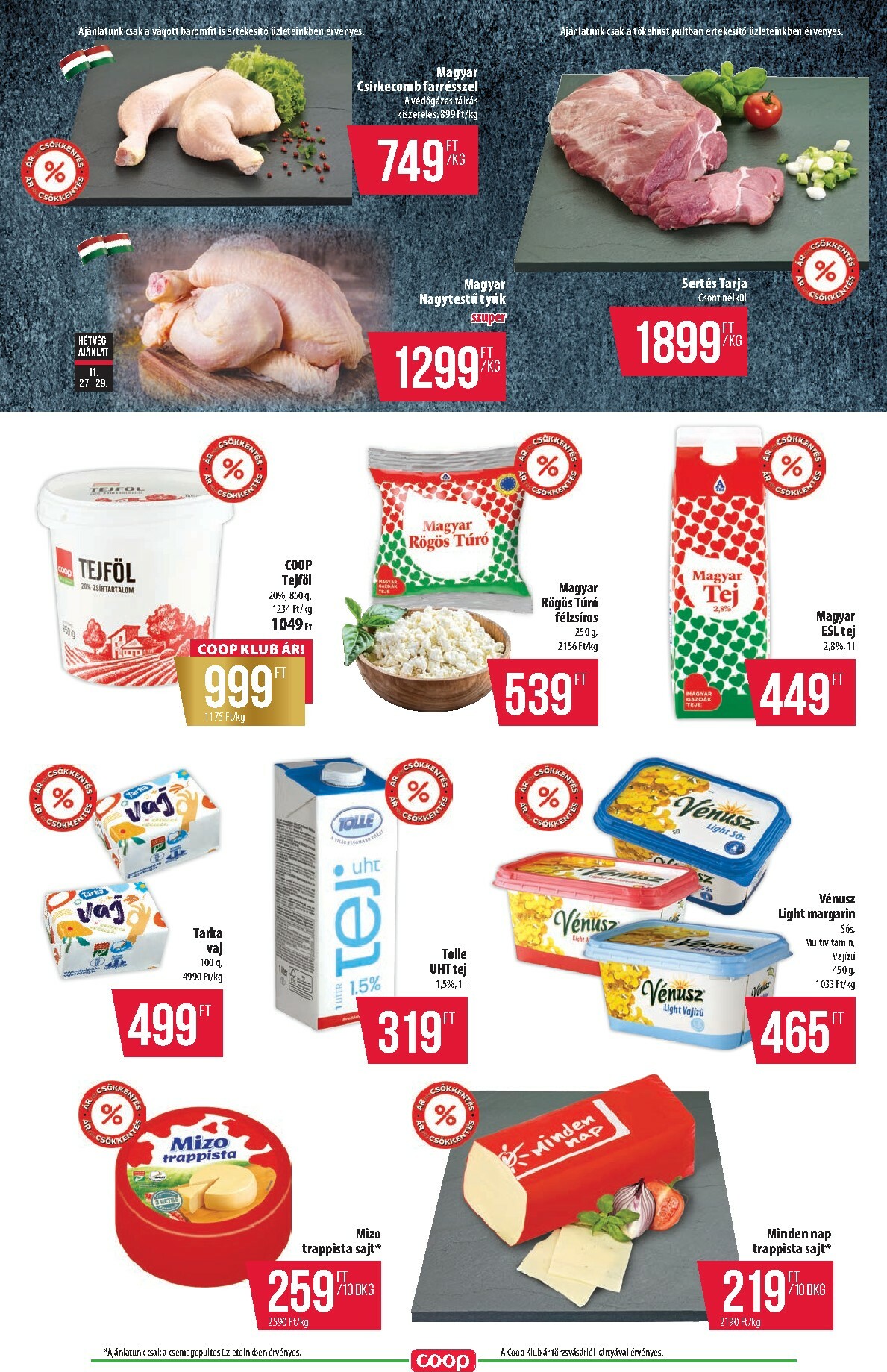 coop - Coop - Szuper Plusz Alföld akciós újság, érvényes 11.27. - 12.03. - page: 4