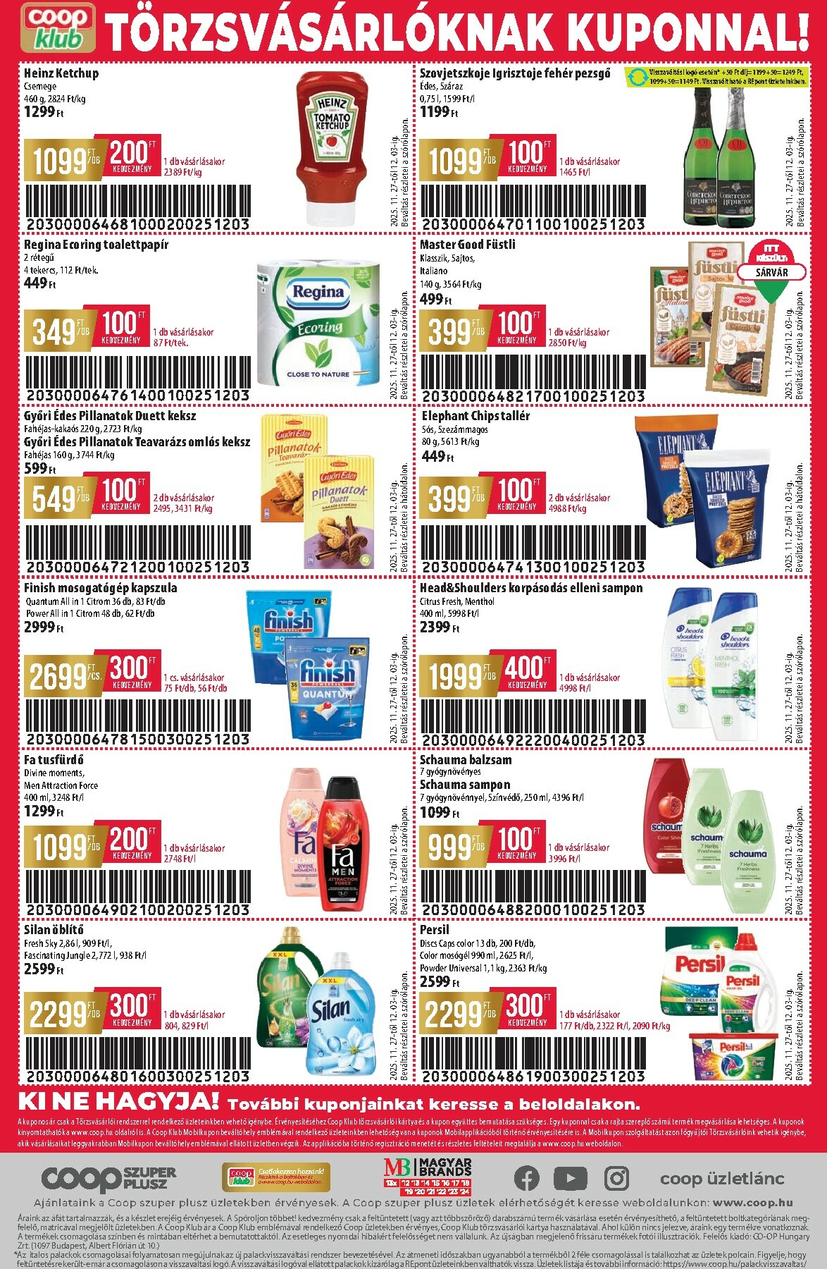 coop - Coop - Szuper Plusz Alföld akciós újság, érvényes 11.27. - 12.03. - page: 12