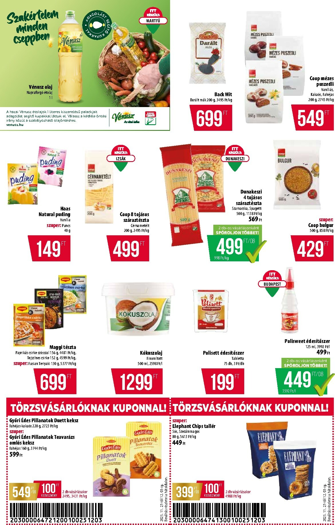 coop - Coop - Észak-Kelet akciós újság, érvényes 11.27. - 12.03. - page: 9