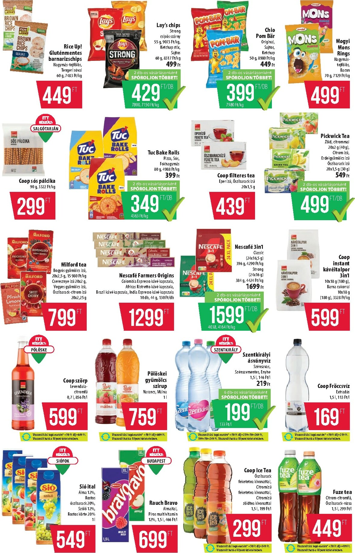 coop - Coop - Szuper Plusz Észak-Kelet akciós újság, érvényes 11.27. - 12.03. - page: 10