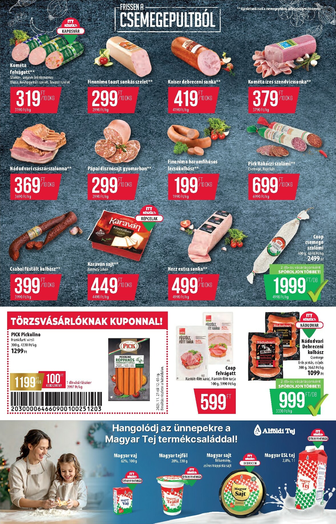 coop - Coop - Szuper Plusz Tisza akciós újság, érvényes 11.27. - 12.03. - page: 2