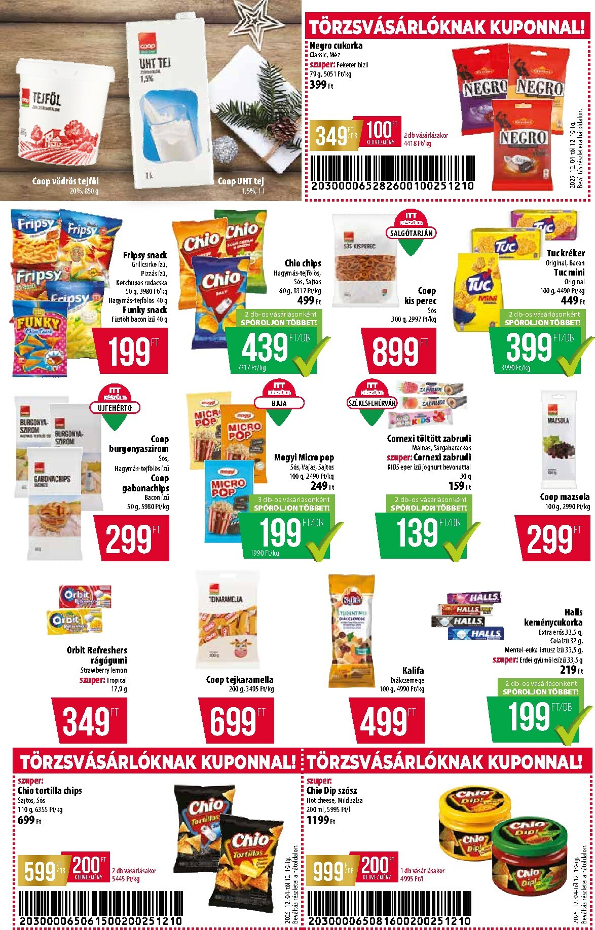 coop - Coop - Abc-Szuper akciós újság, érvényes 12.04. - 12.10. - page: 9