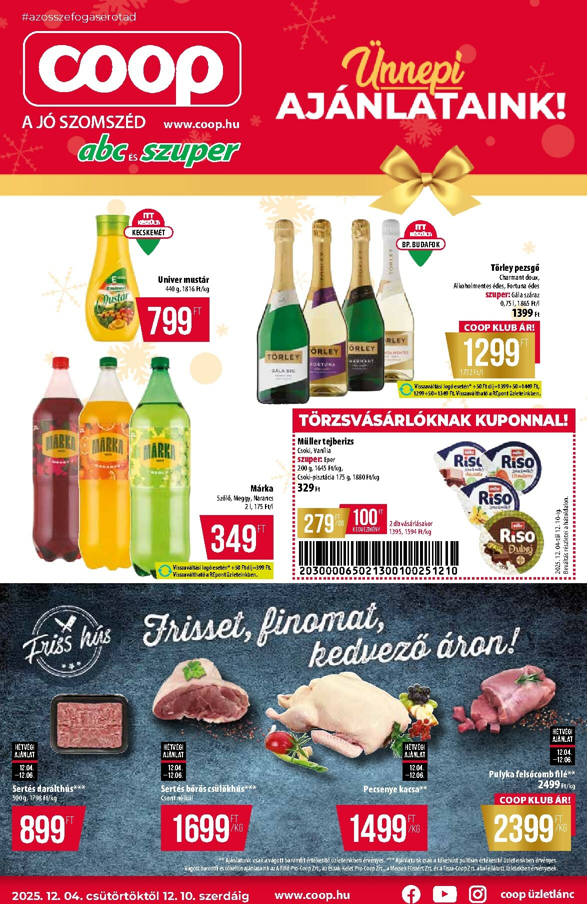 coop - Coop - Abc-Szuper akciós újság, érvényes 12.04. - 12.10.