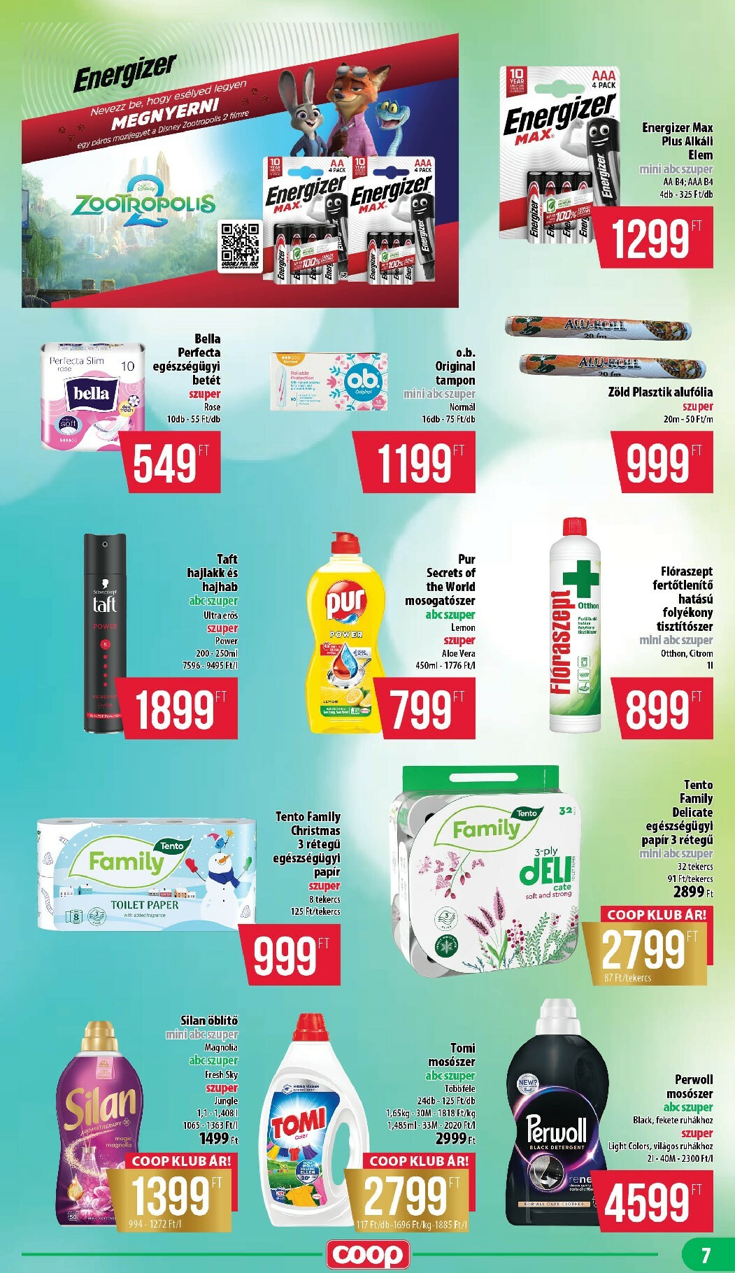 coop - Coop - Mini Abc Szuper Mecsek akciós újság, érvényes 12.11. - 12.17. - page: 7