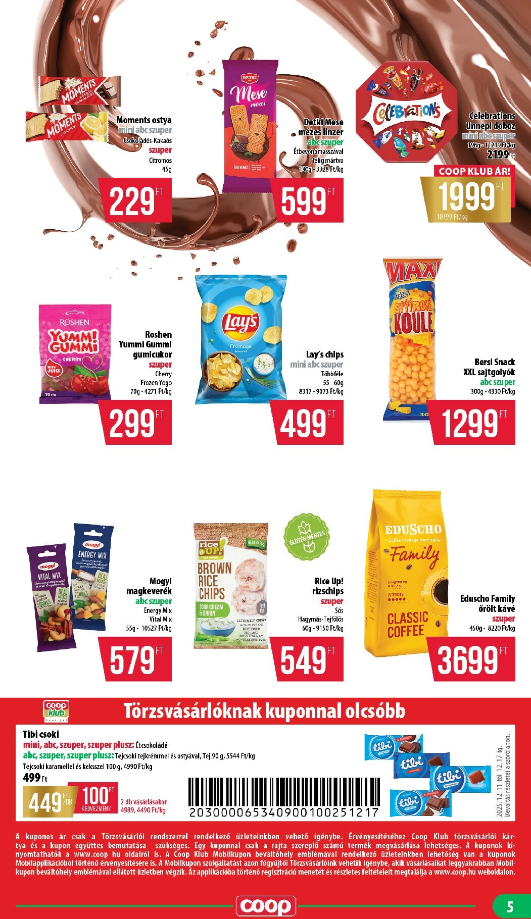 coop - Coop - Mini Abc Szuper Mecsek akciós újság, érvényes 12.11. - 12.17. - page: 5
