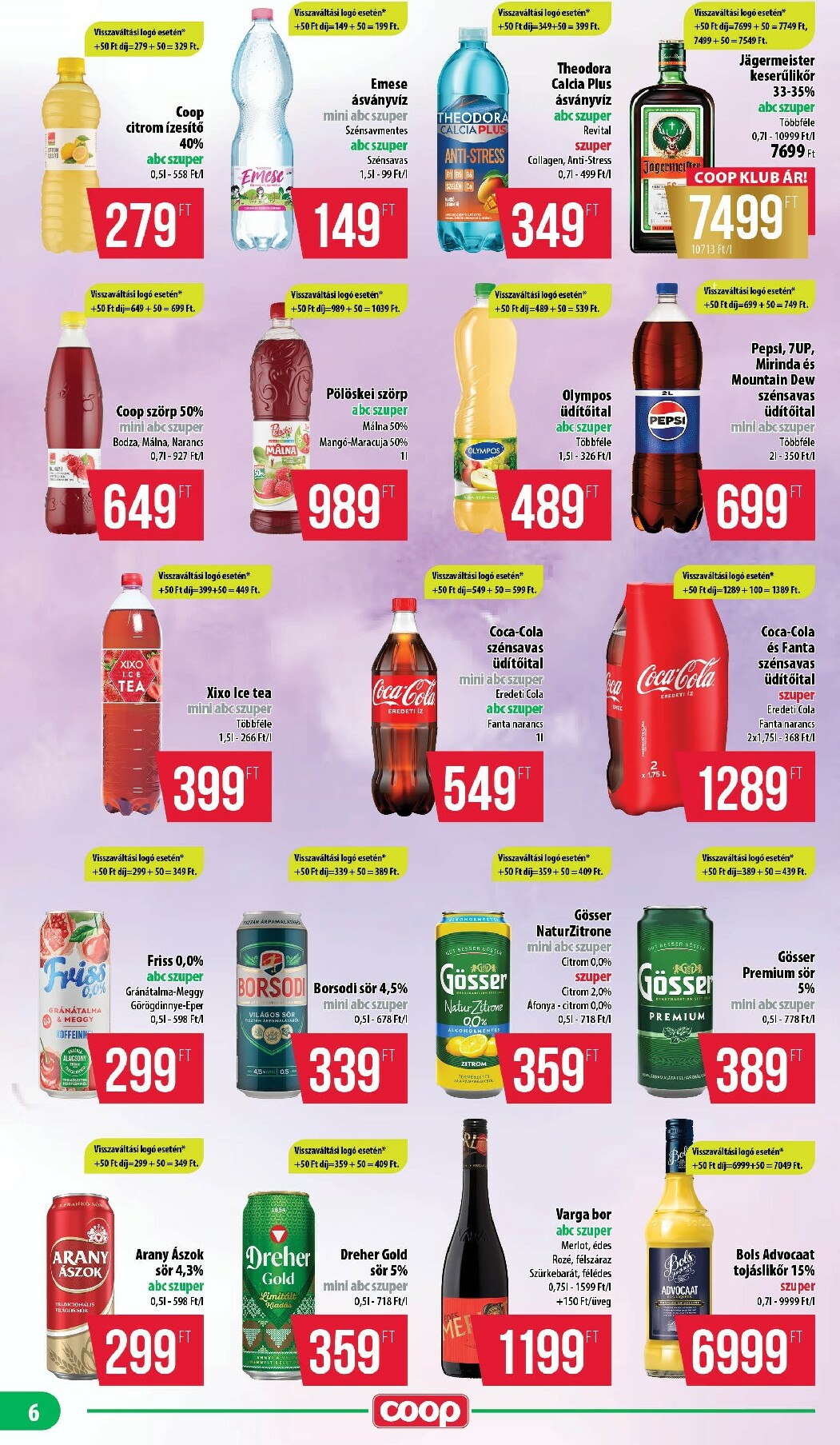 coop - Coop - Mini Abc Szuper Mecsek akciós újság, érvényes 12.11. - 12.17. - page: 6