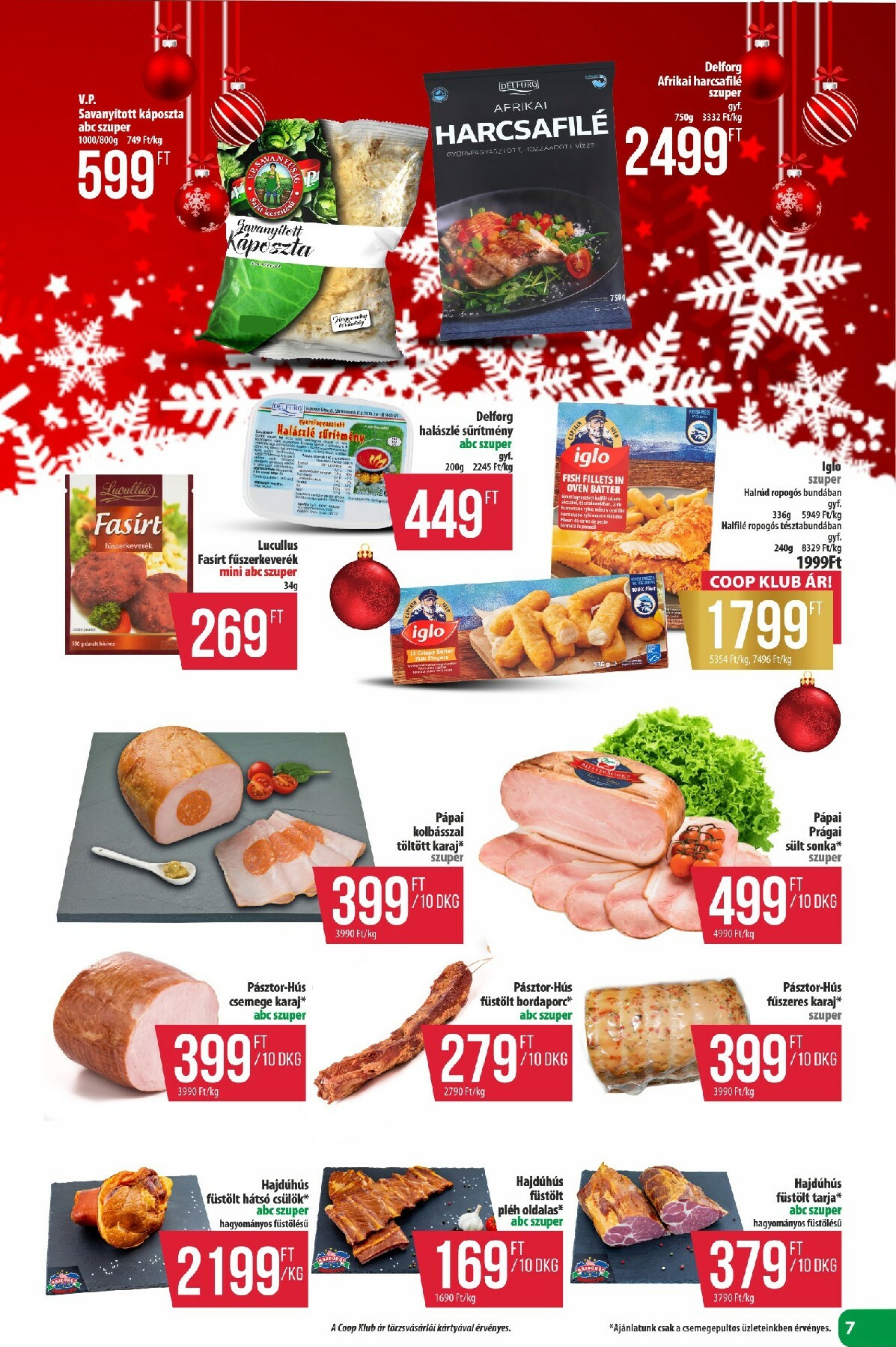 coop - Coop - Észak-Kelet akciós újság, érvényes 12.11. - 12.17. - page: 7