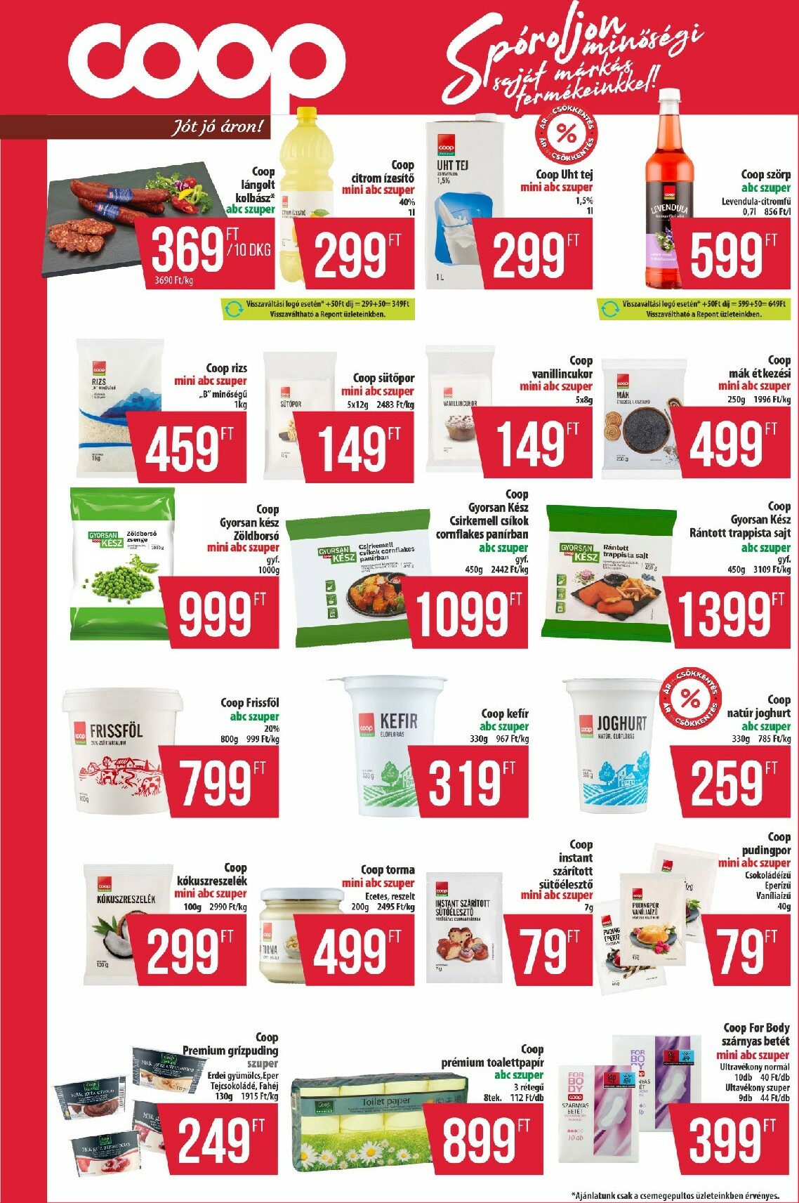 coop - Coop - Észak-Kelet akciós újság, érvényes 12.11. - 12.17. - page: 8