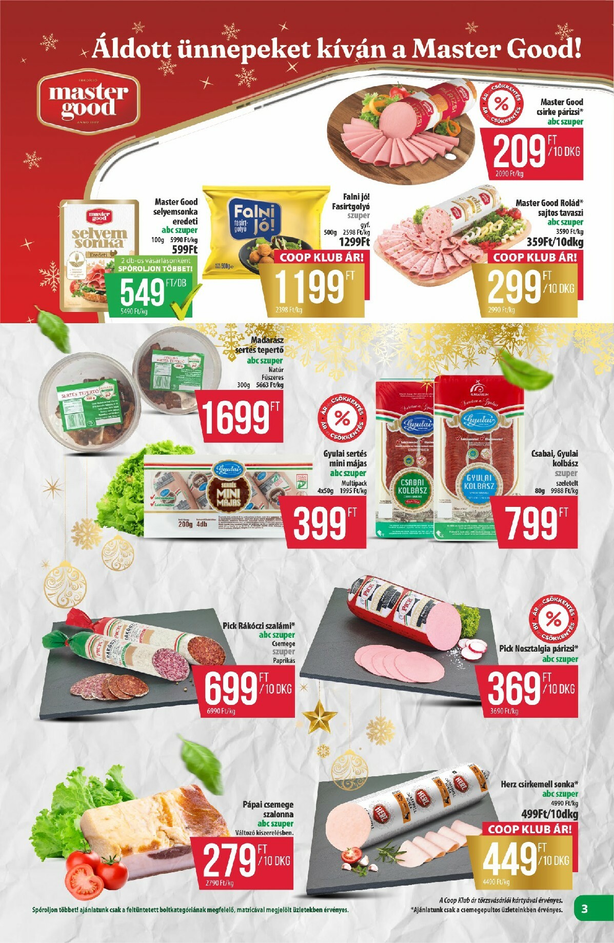 coop - Coop - Észak-Kelet akciós újság, érvényes 12.11. - 12.17. - page: 3