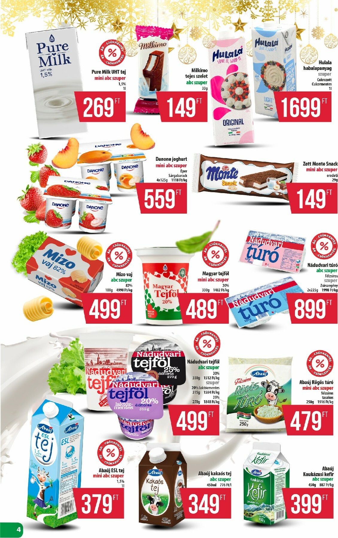 coop - Coop - Észak-Kelet akciós újság, érvényes 12.11. - 12.17. - page: 4