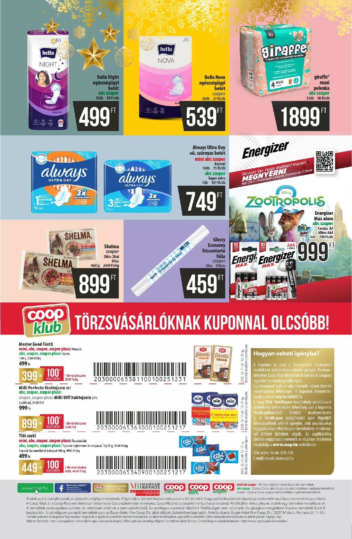 coop - Coop - Észak-Kelet akciós újság, érvényes 12.11. - 12.17. - page: 14