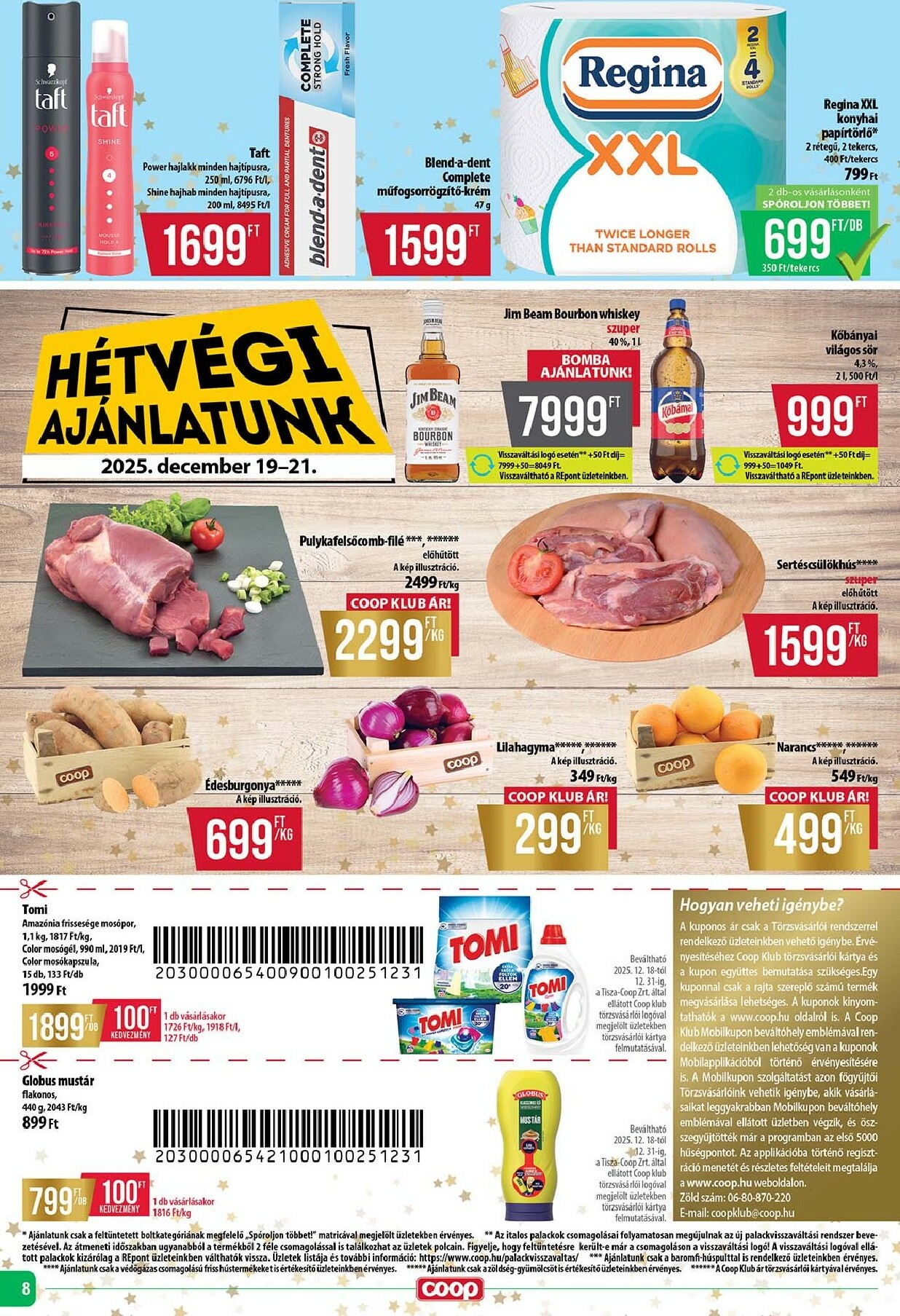 coop - Coop - Tisza Abc-Szuper akciós újság, érvényes 12.18. - 12.23. - page: 8