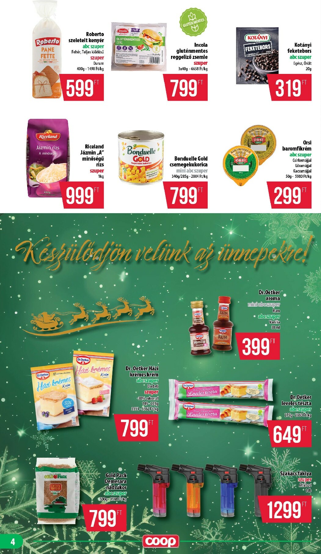 coop - Coop - Mini Abc Szuper Mecsek akciós újság, érvényes 12.18. - 12.31. - page: 4