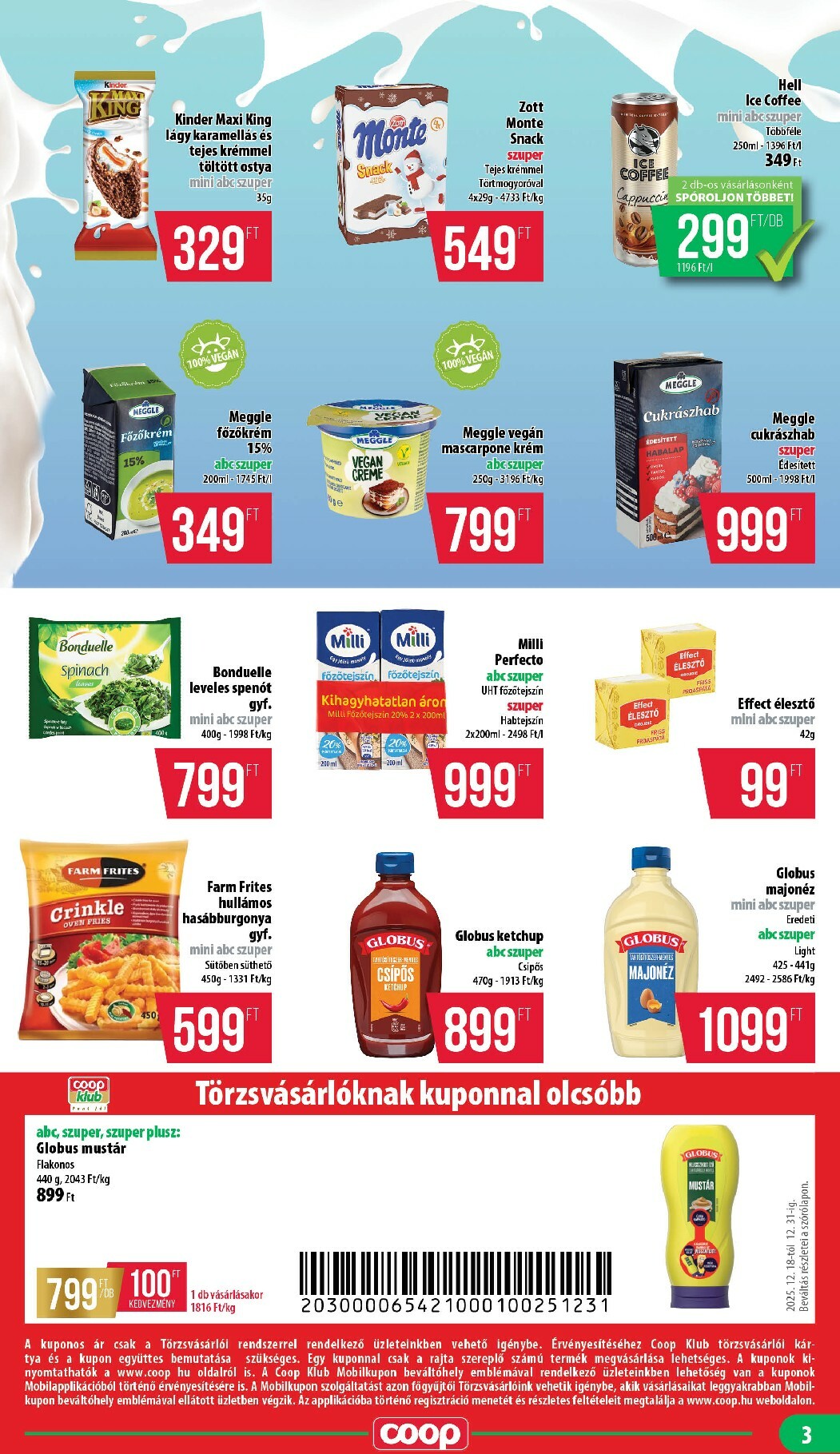 coop - Coop - Mini Abc Szuper Mecsek akciós újság, érvényes 12.18. - 12.31. - page: 3