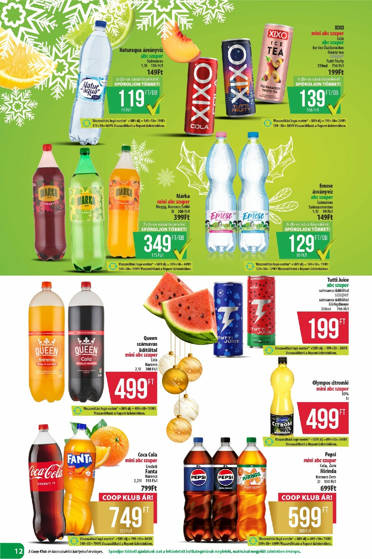 coop - Coop - Észak-Kelet akciós újság, érvényes 12.18. - 12.31. - page: 12