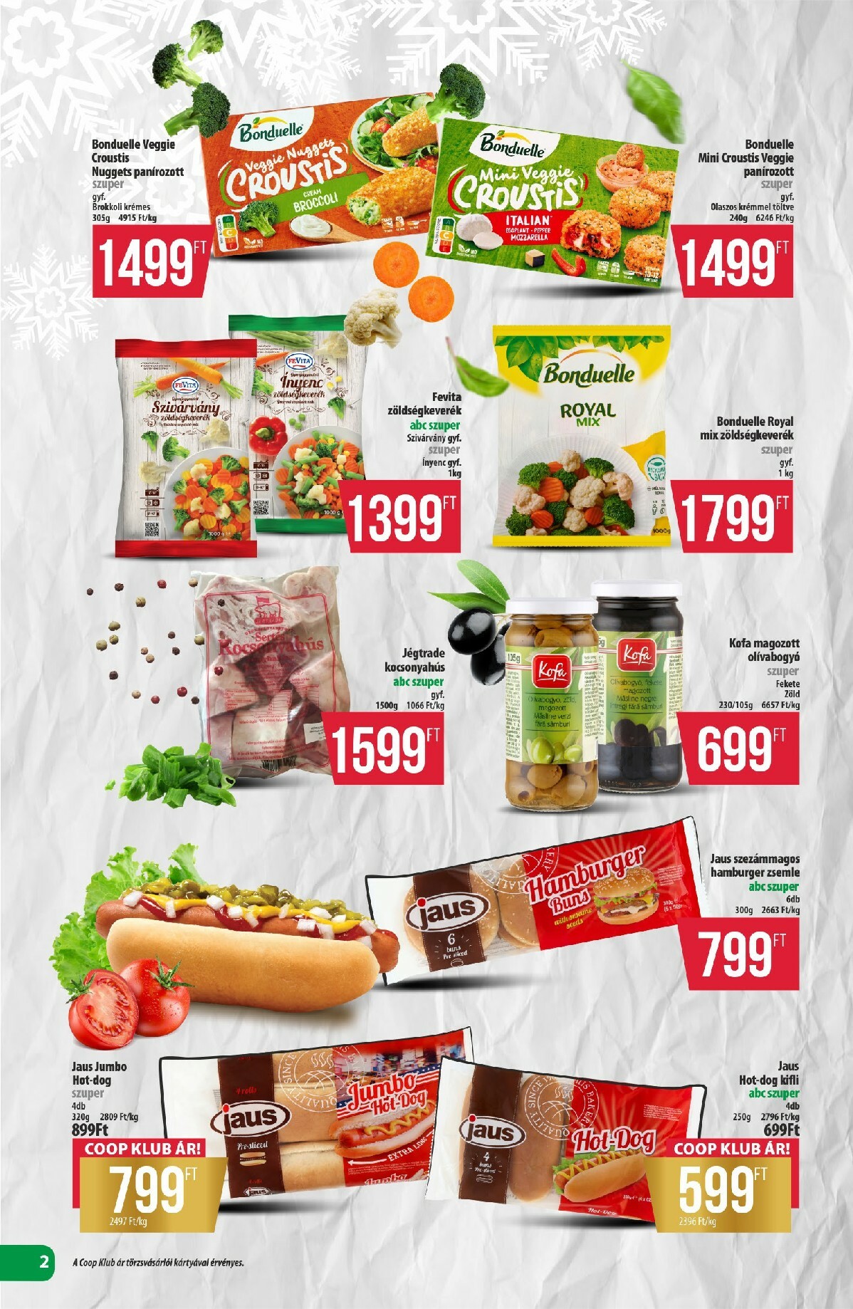 coop - Coop - Észak-Kelet akciós újság, érvényes 12.18. - 12.31. - page: 2