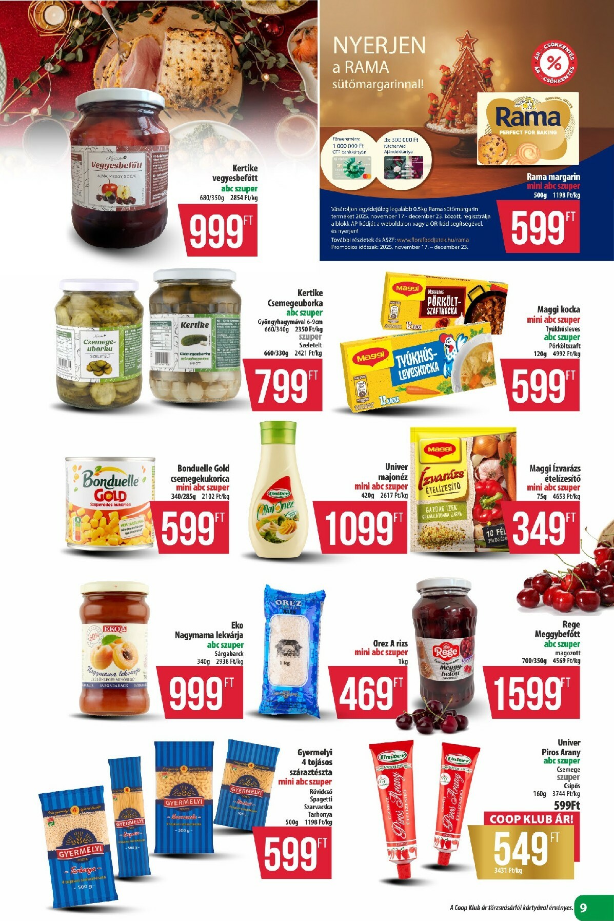 coop - Coop - Észak-Kelet akciós újság, érvényes 12.18. - 12.31. - page: 9