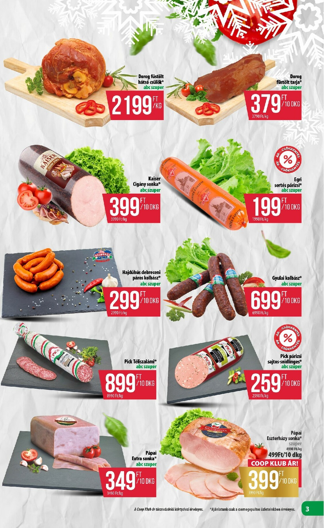coop - Coop - Észak-Kelet akciós újság, érvényes 12.18. - 12.31. - page: 3