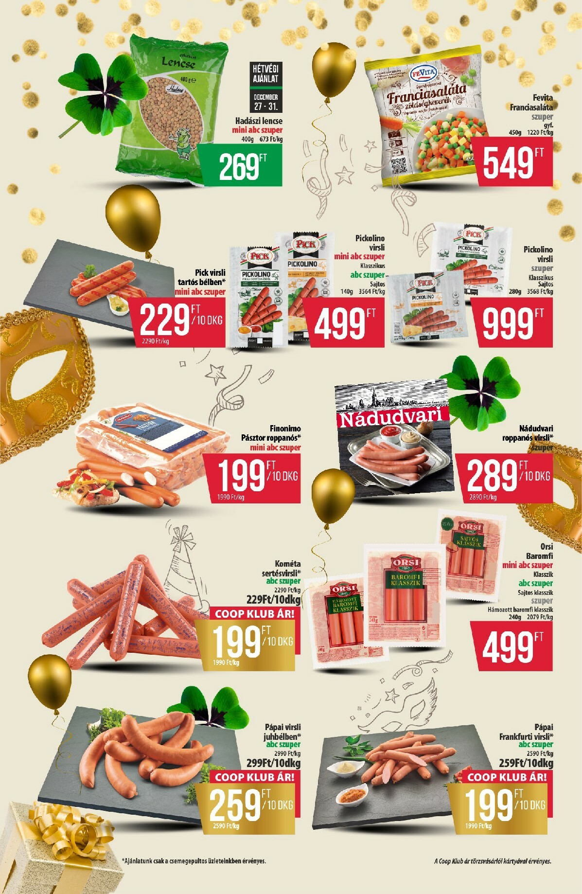 coop - Coop - Észak-Kelet akciós újság, érvényes 12.18. - 12.31. - page: 6