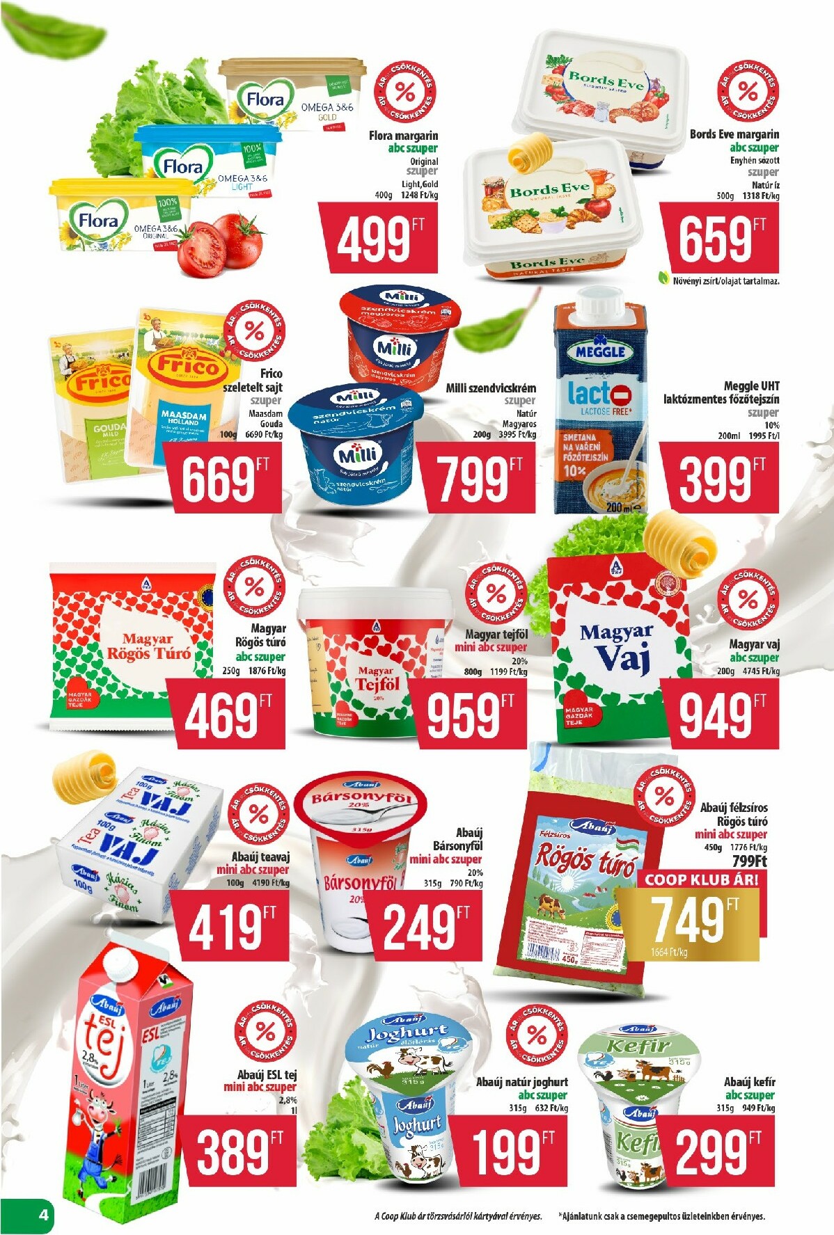 coop - Coop - Észak-Kelet akciós újság, érvényes 12.18. - 12.31. - page: 4