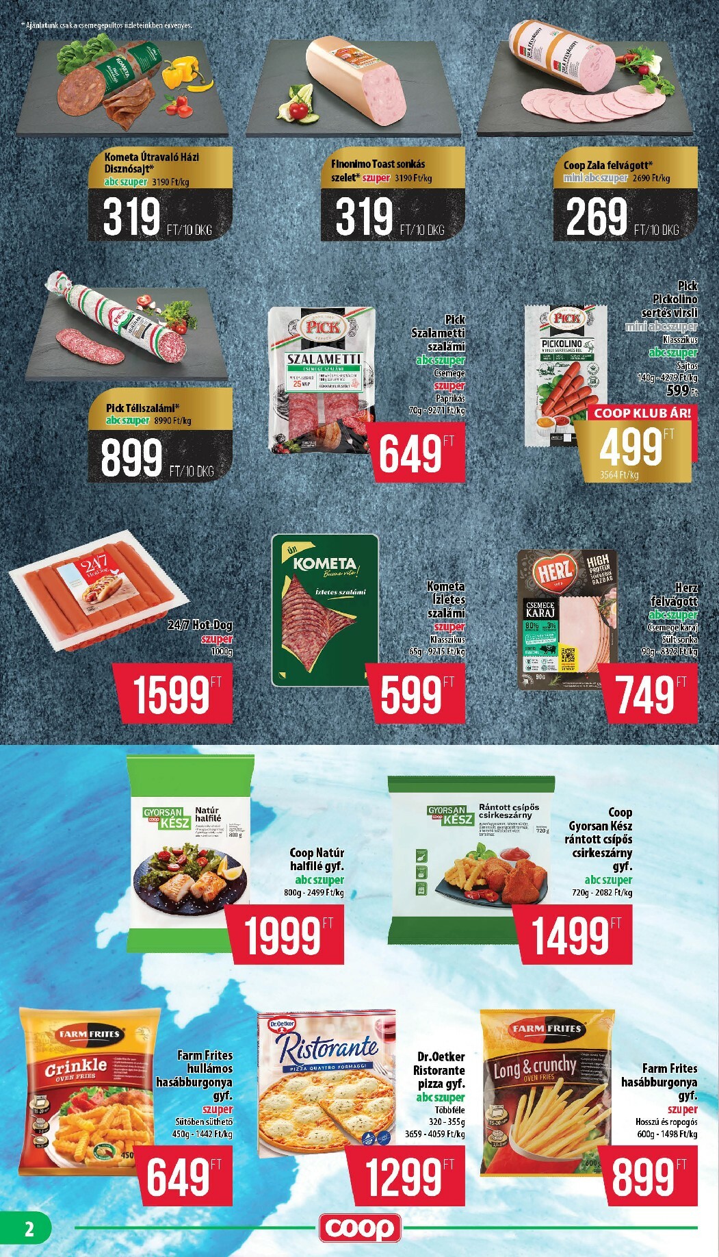 coop - Coop - Mini Abc Szuper Nyírzem/Szabolcs akciós újság, érvényes 12.18. - 12.31. - page: 2