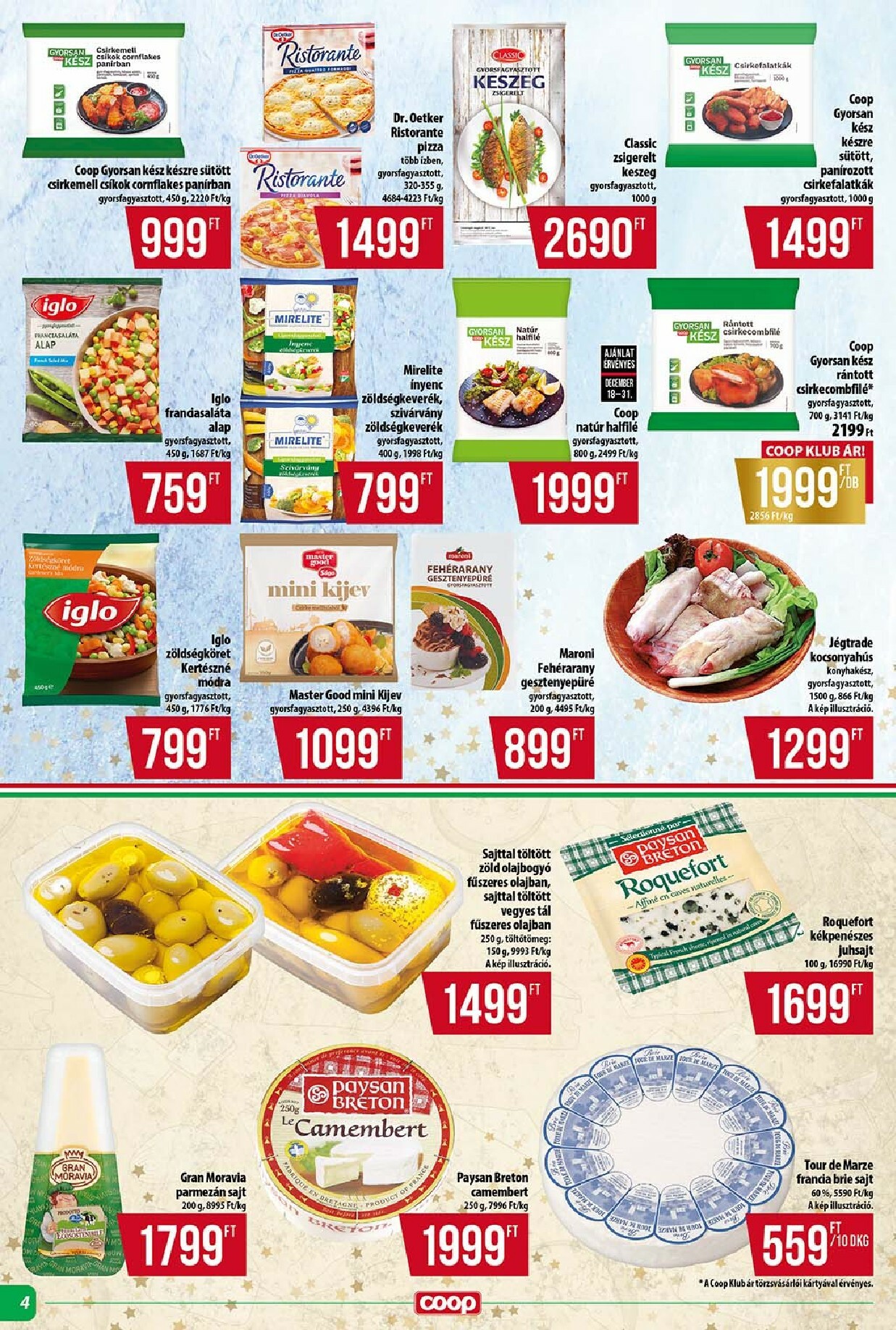 coop - Coop - Szuper Plusz akciós újság, érvényes 12.18. - 12.23. - page: 4