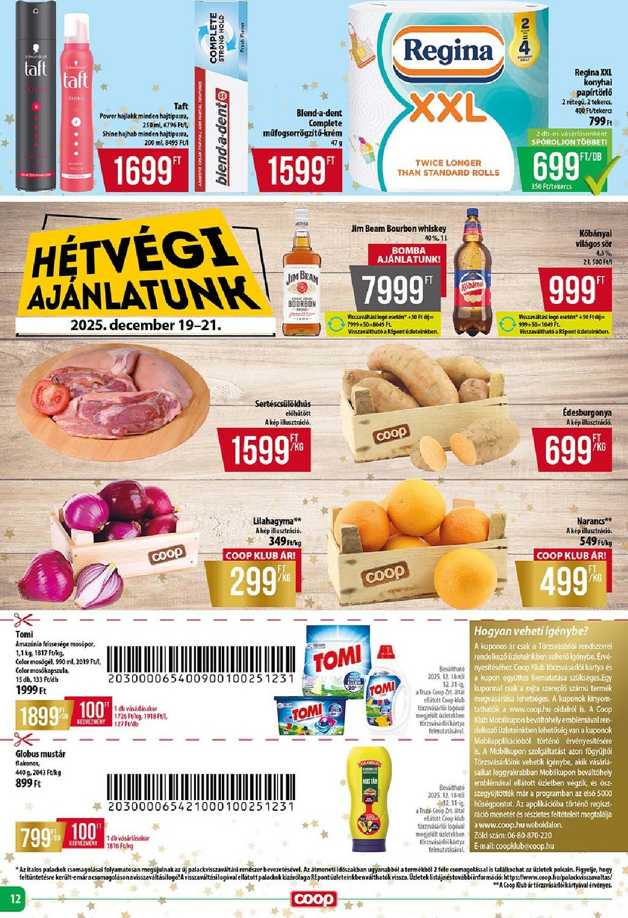 coop - Coop - Szuper Plusz akciós újság, érvényes 12.18. - 12.23. - page: 12