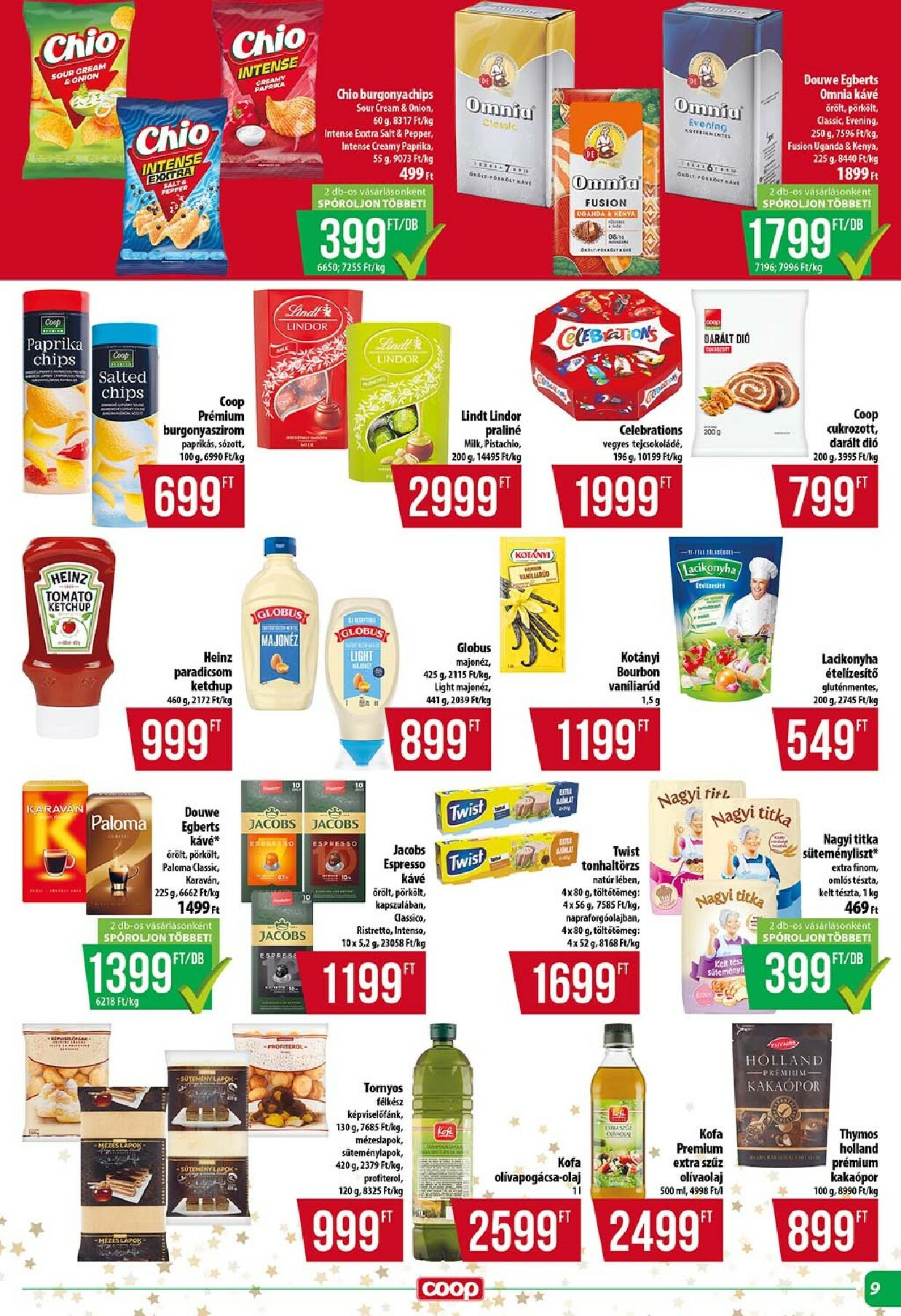 coop - Coop - Szuper Plusz akciós újság, érvényes 12.18. - 12.23. - page: 9