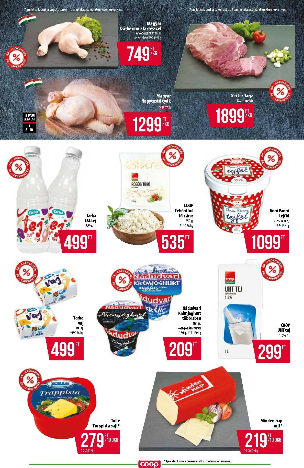 coop - Coop - Alföld - Abc-Szuper akciós újság, érvényes 01.08. - 01.14. - page: 4