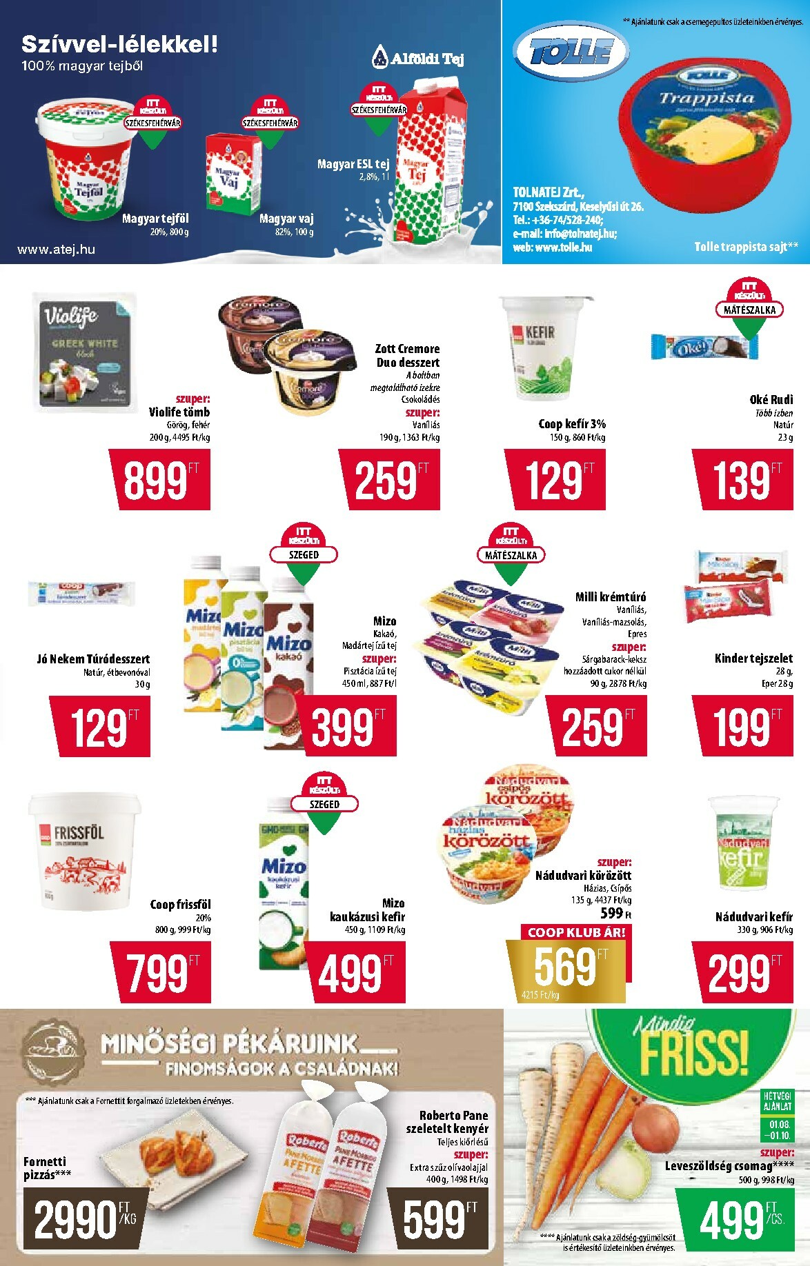 coop - Coop - Alföld - Abc-Szuper akciós újság, érvényes 01.08. - 01.14. - page: 3