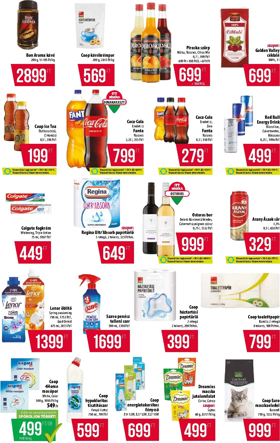 coop - Coop - Abc-Szuper akciós újság, érvényes 01.08. - 01.14. - page: 7