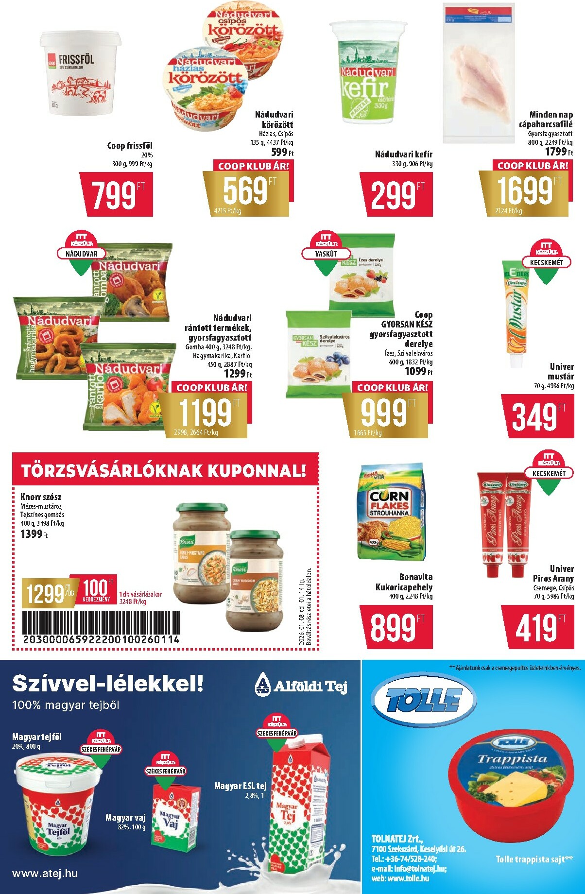 coop - Coop - Szuper Plusz Észak-Kelet akciós újság, érvényes 01.08. - 01.14. - page: 5