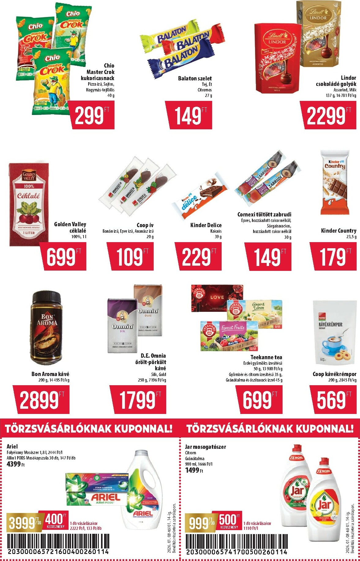 coop - Coop - Szuper Plusz Alföld akciós újság, érvényes 01.08. - 01.14. - page: 10