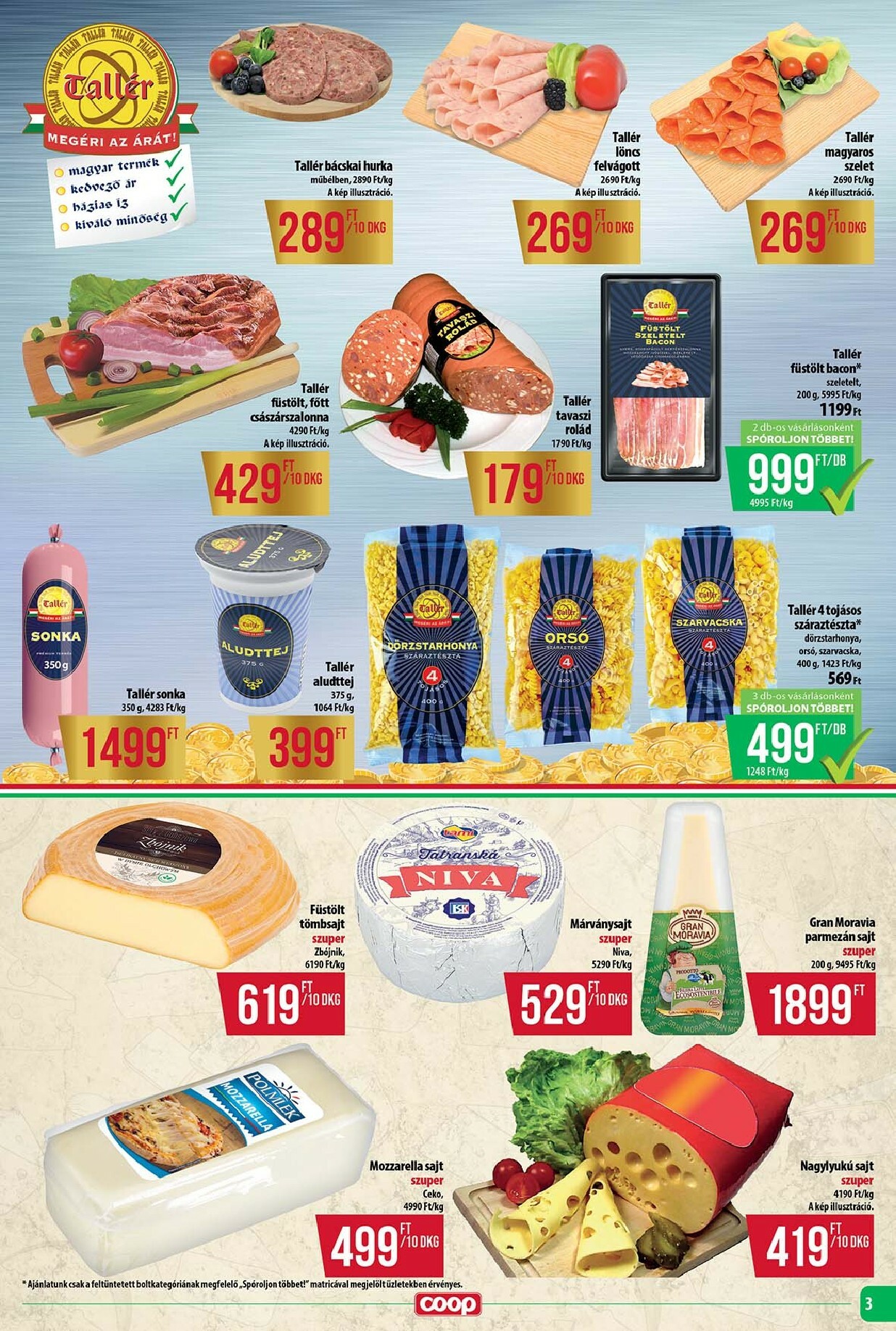 coop - Coop - Tisza - Abc-Szuper akciós újság, érvényes 01.15. - 01.21. - page: 3