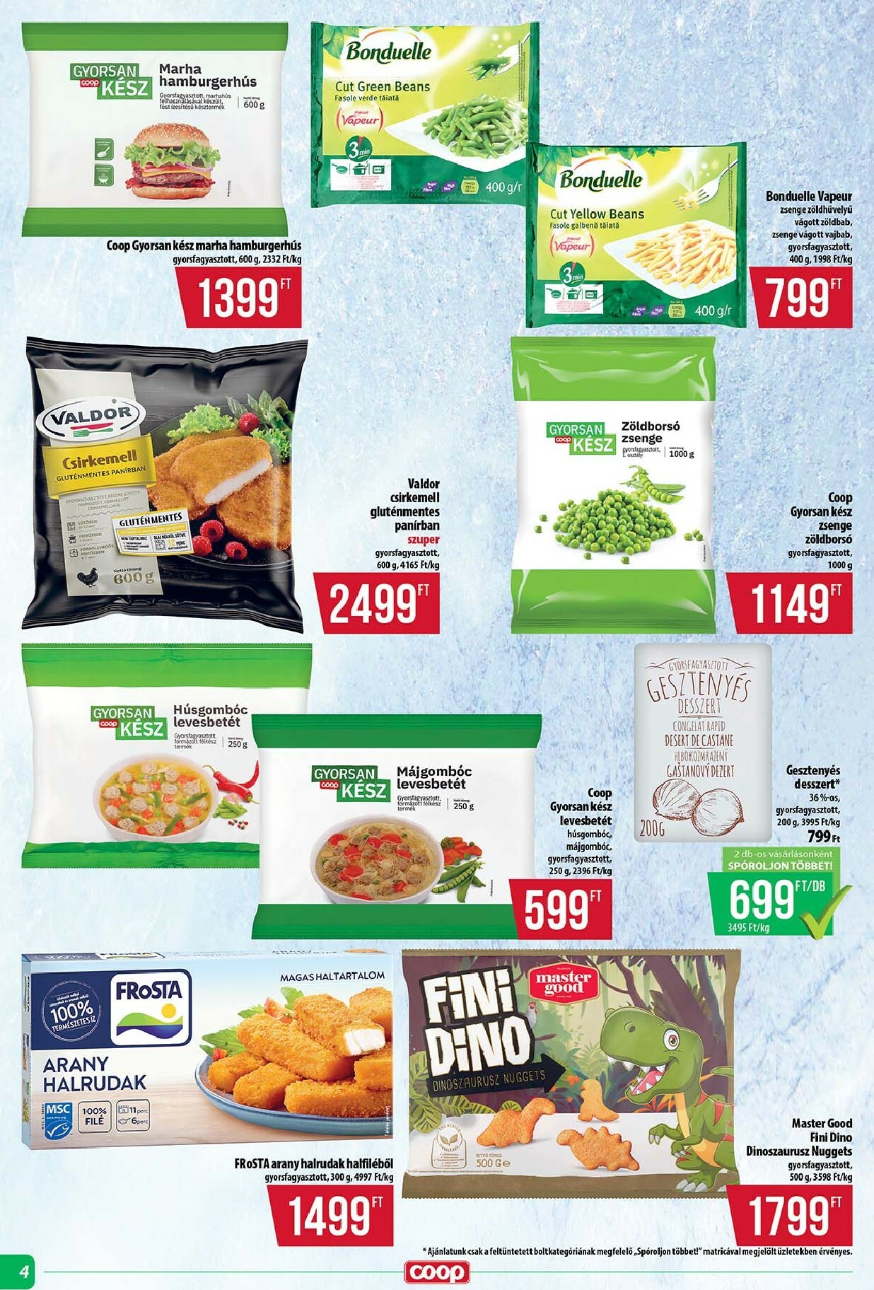 coop - Coop - Tisza - Abc-Szuper akciós újság, érvényes 01.15. - 01.21. - page: 4