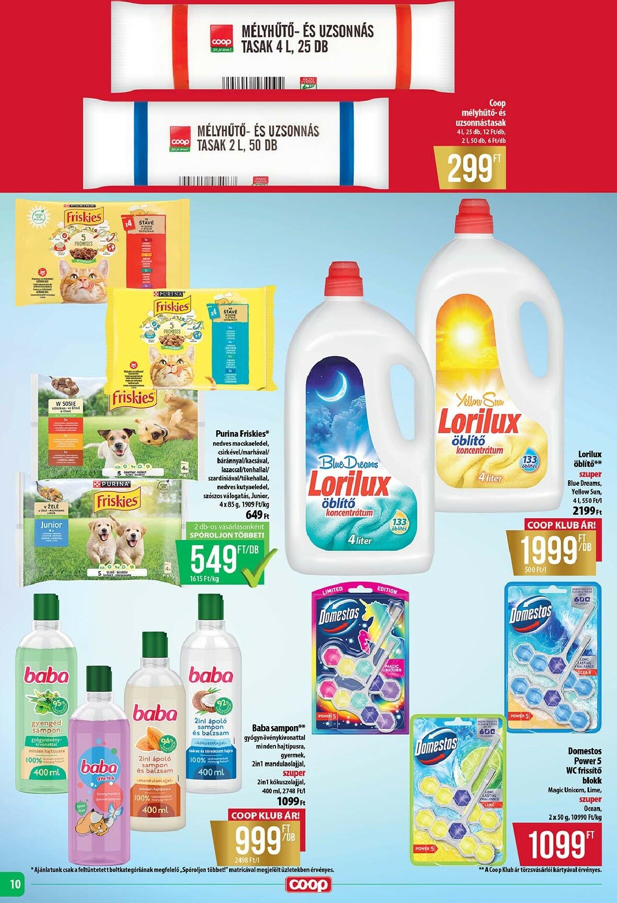 coop - Coop - Tisza - Abc-Szuper akciós újság, érvényes 01.15. - 01.21. - page: 10