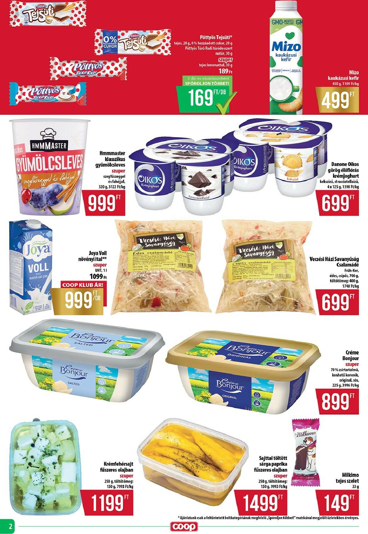 coop - Coop - Tisza - Abc-Szuper akciós újság, érvényes 01.15. - 01.21. - page: 2