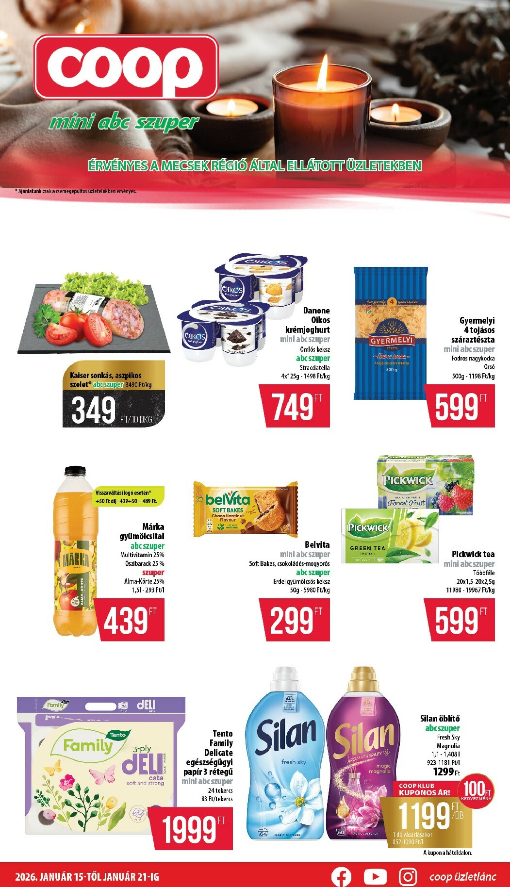 coop - Coop - Mecsek akciós újság, érvényes 01.15. - 01.21.