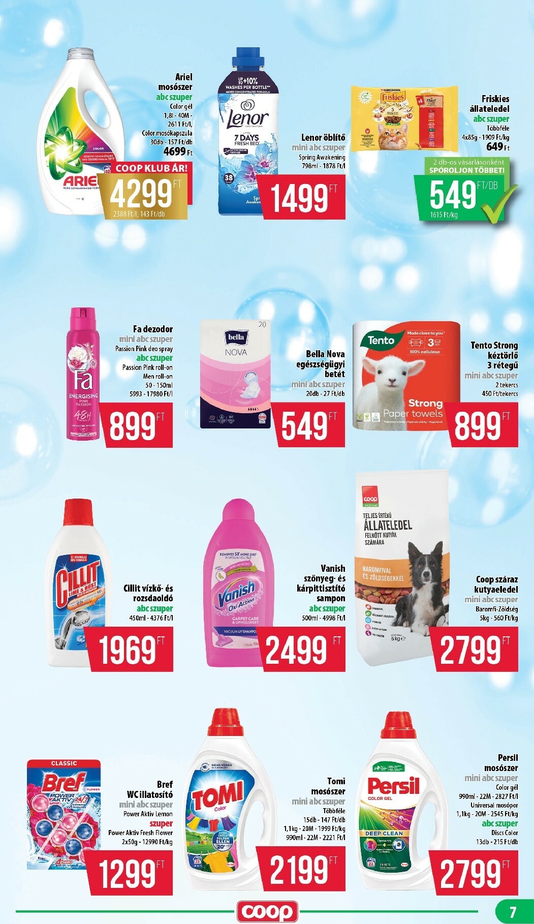 coop - Coop - Mecsek akciós újság, érvényes 01.15. - 01.21. - page: 7