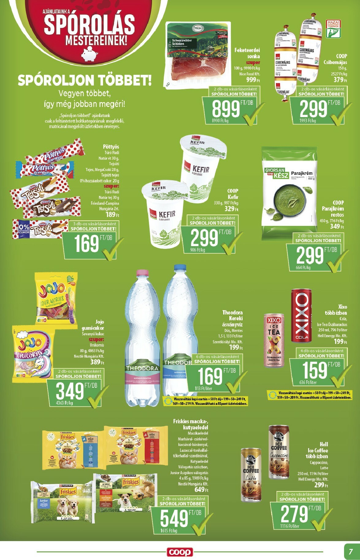 coop - Coop - Alföld akciós újság, érvényes 01.15. - 01.21. - page: 7