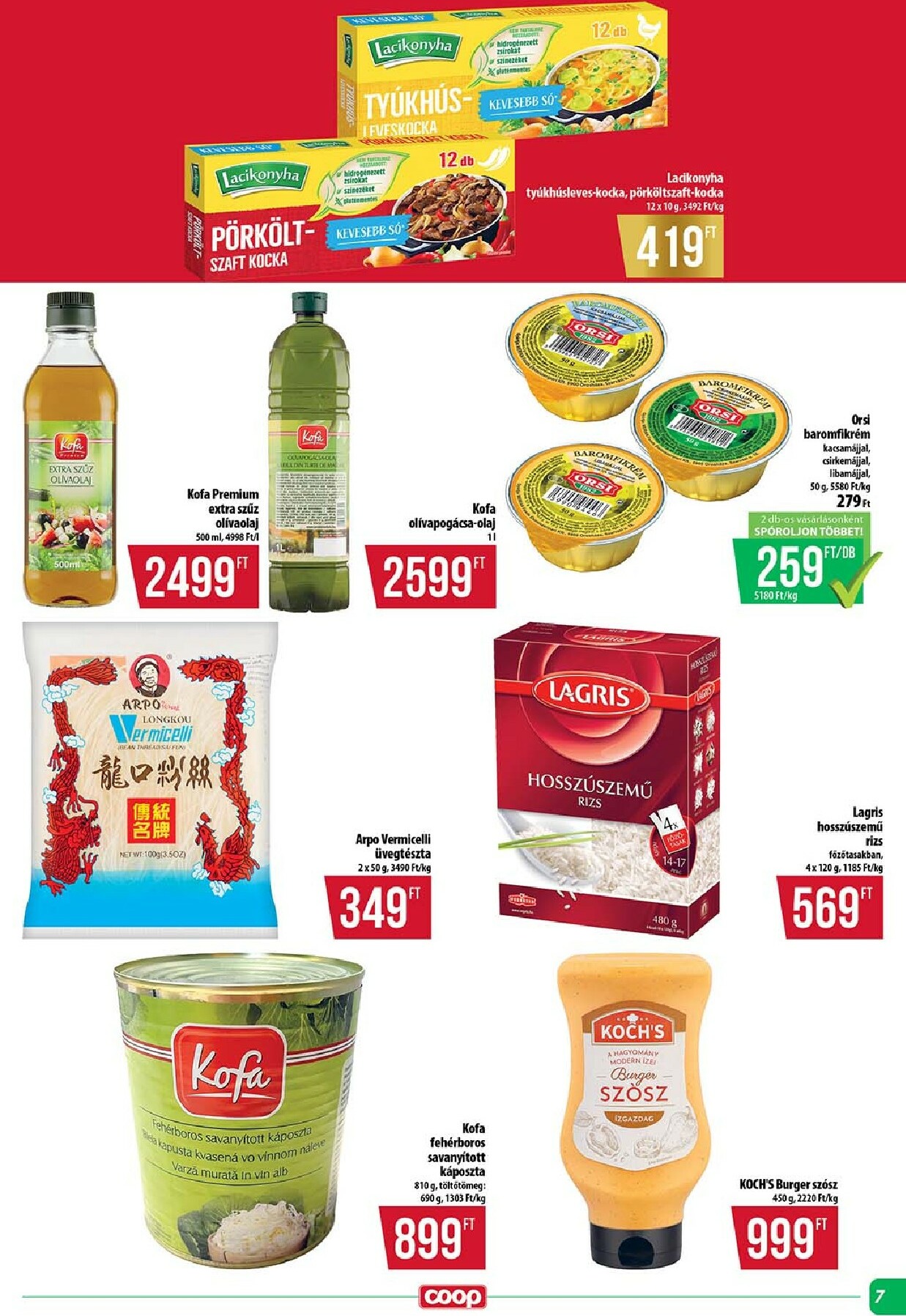 coop - Coop - Szuper Plusz akciós újság, érvényes 01.15. - 01.21. - page: 7