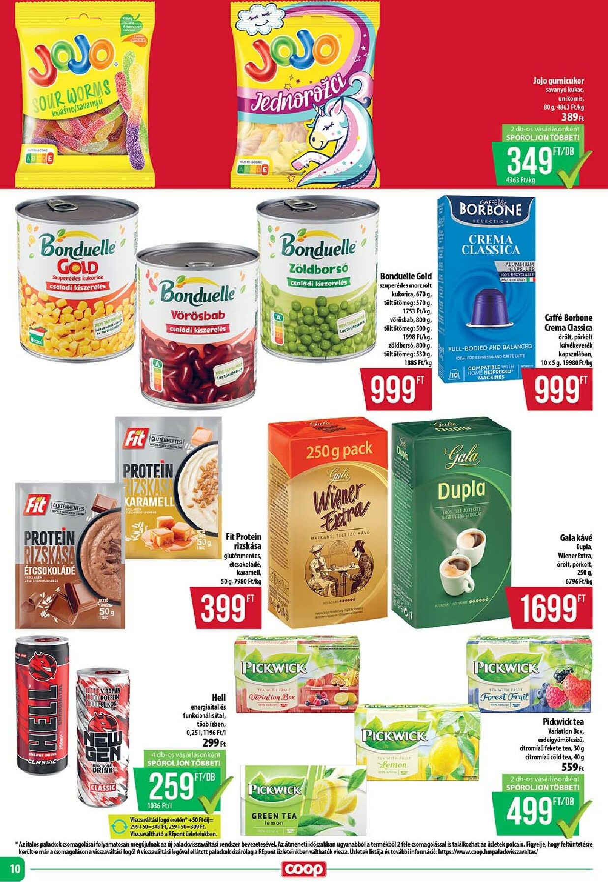 coop - Coop - Szuper Plusz akciós újság, érvényes 01.15. - 01.21. - page: 10