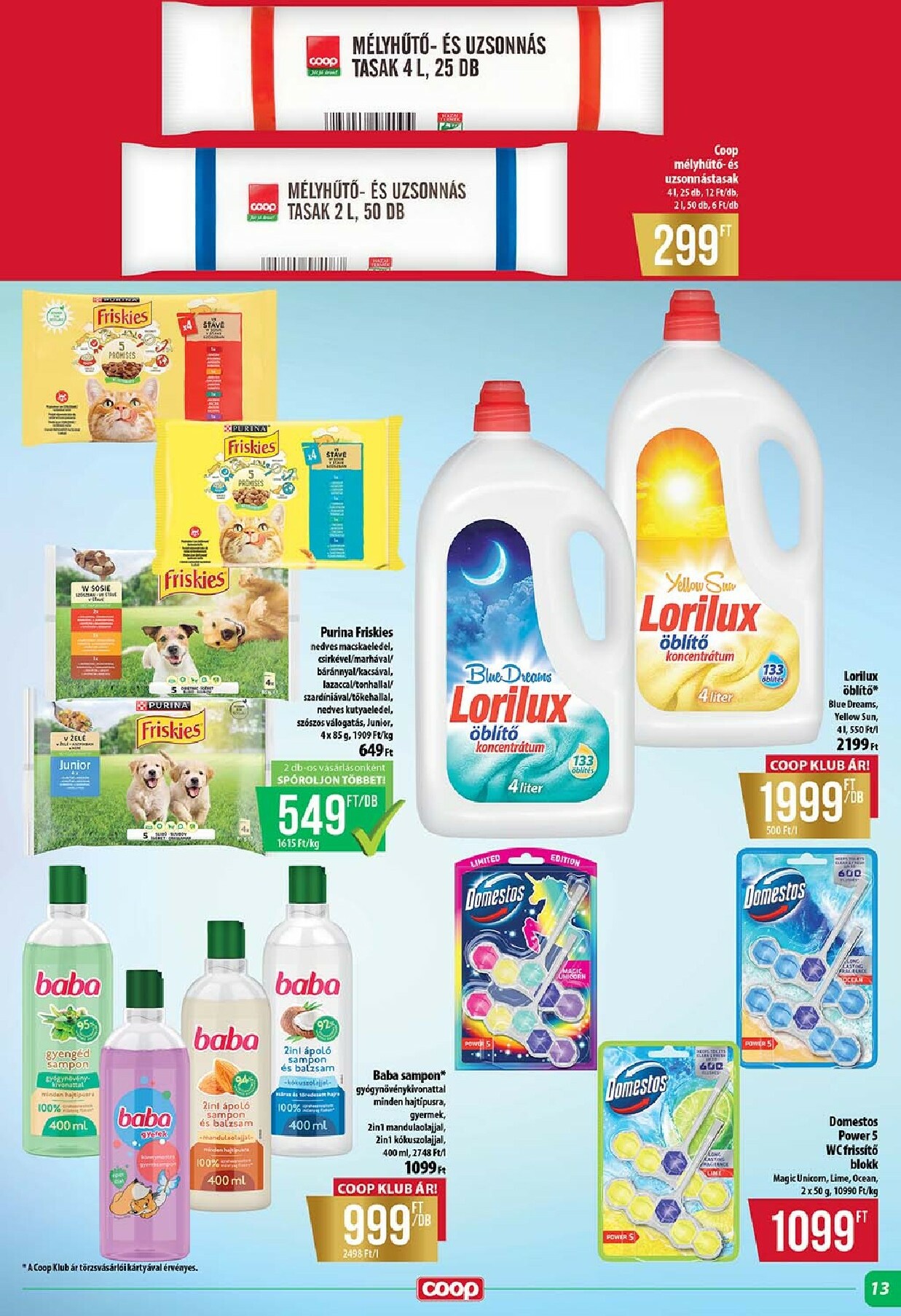 coop - Coop - Szuper Plusz akciós újság, érvényes 01.15. - 01.21. - page: 13