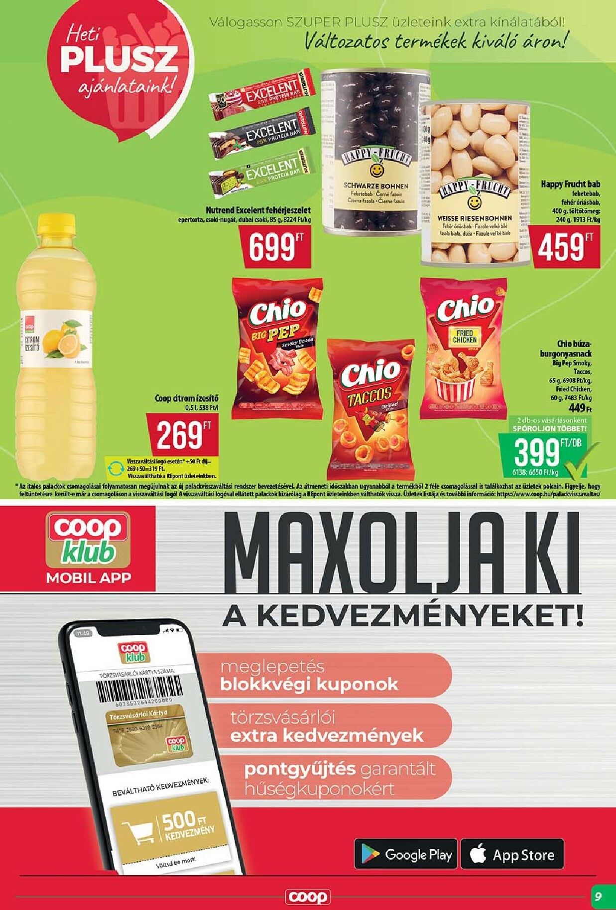 coop - Coop - Szuper Plusz akciós újság, érvényes 01.15. - 01.21. - page: 9