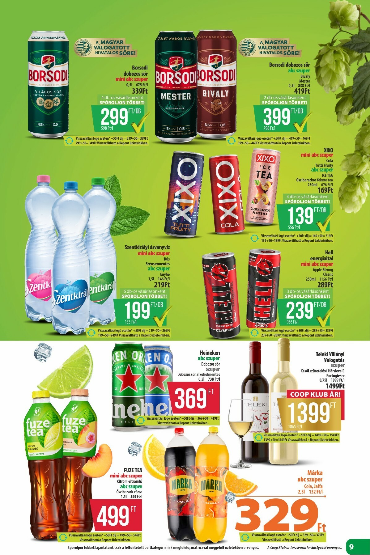 coop - Coop - Észak-Kelet akciós újság, érvényes 01.22. - 01.28. - page: 9