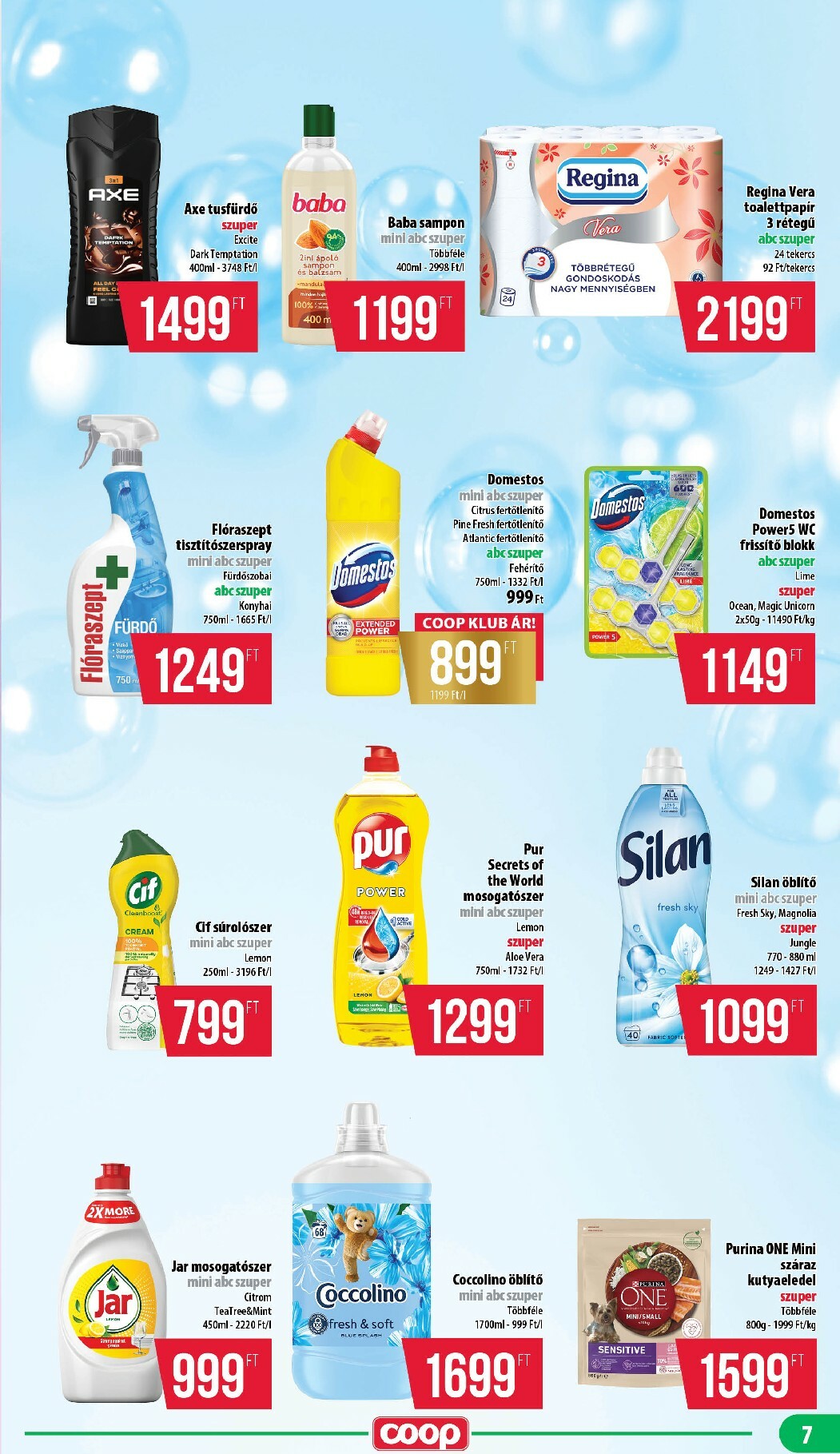 coop - Coop - Mecsek akciós újság, érvényes 01.22. - 01.28. - page: 7