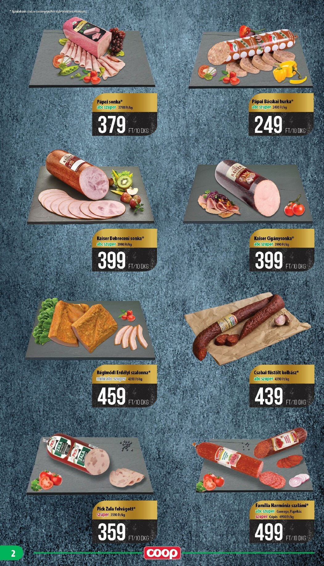 coop - Coop - Mecsek akciós újság, érvényes 01.22. - 01.28. - page: 2